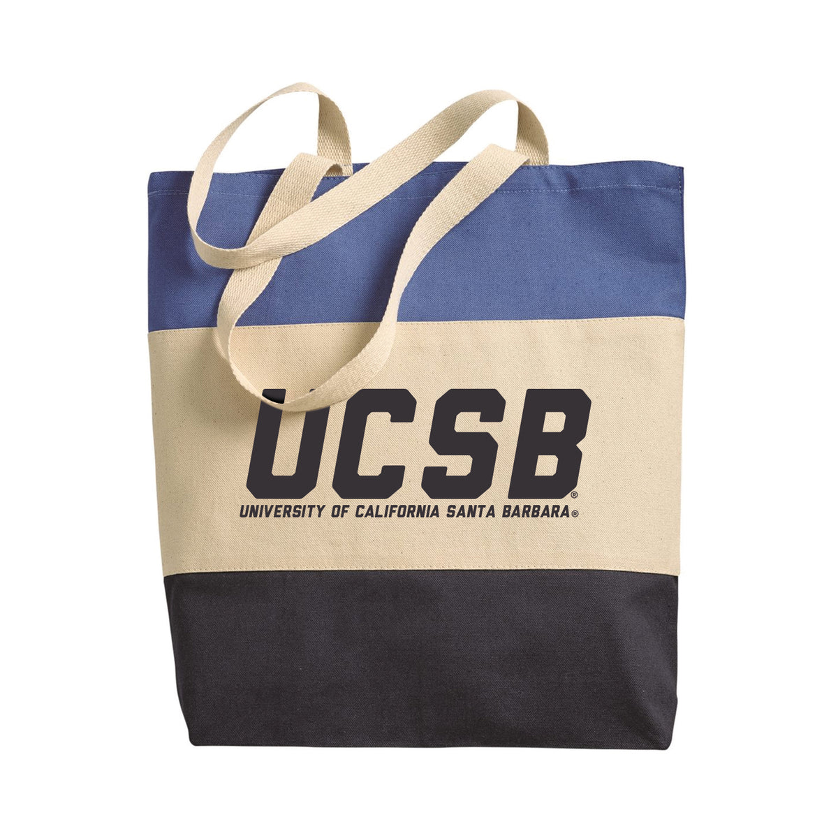 UCSB Tri-Colored Tote Bag [Discontinued]