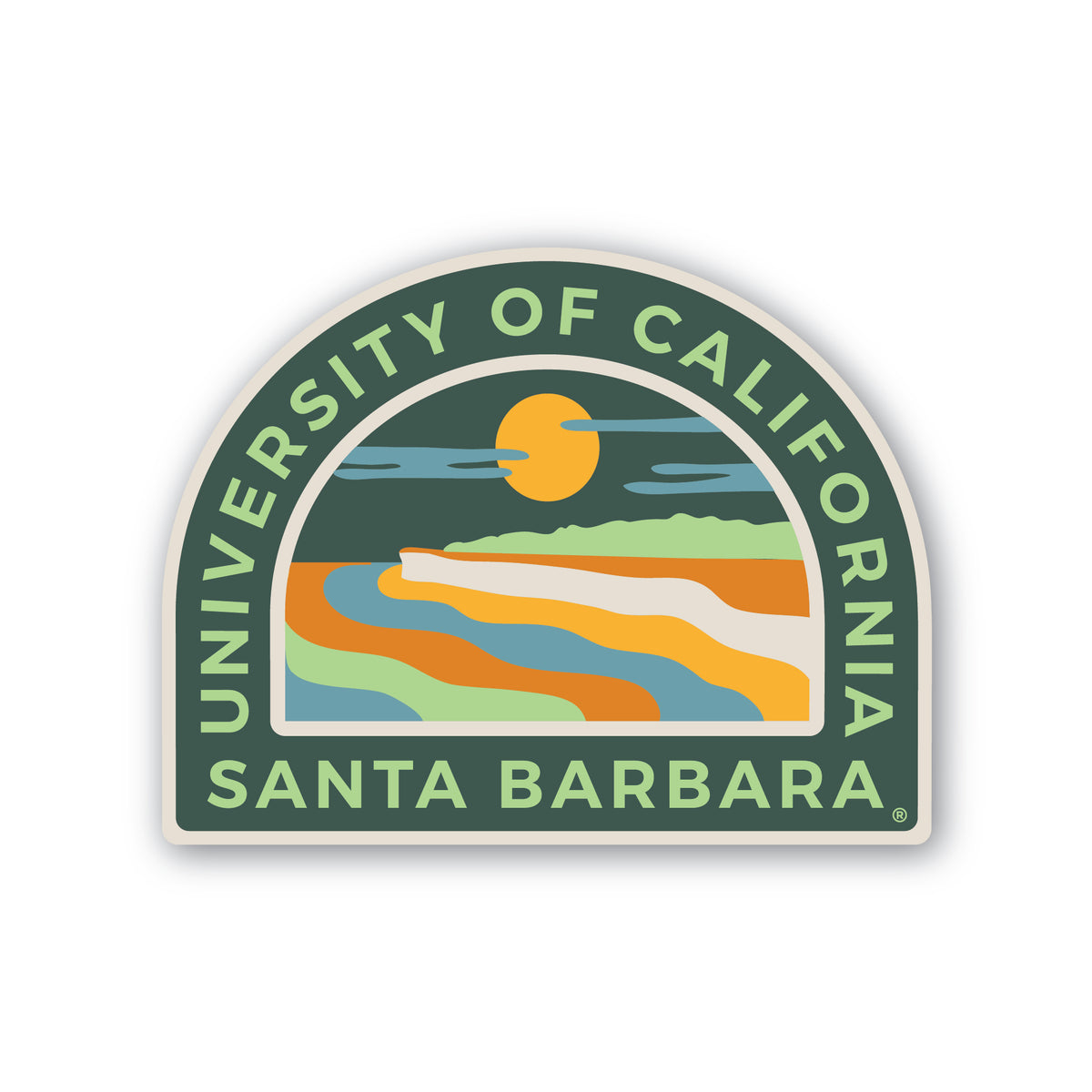 UCSB Devereux Sticker