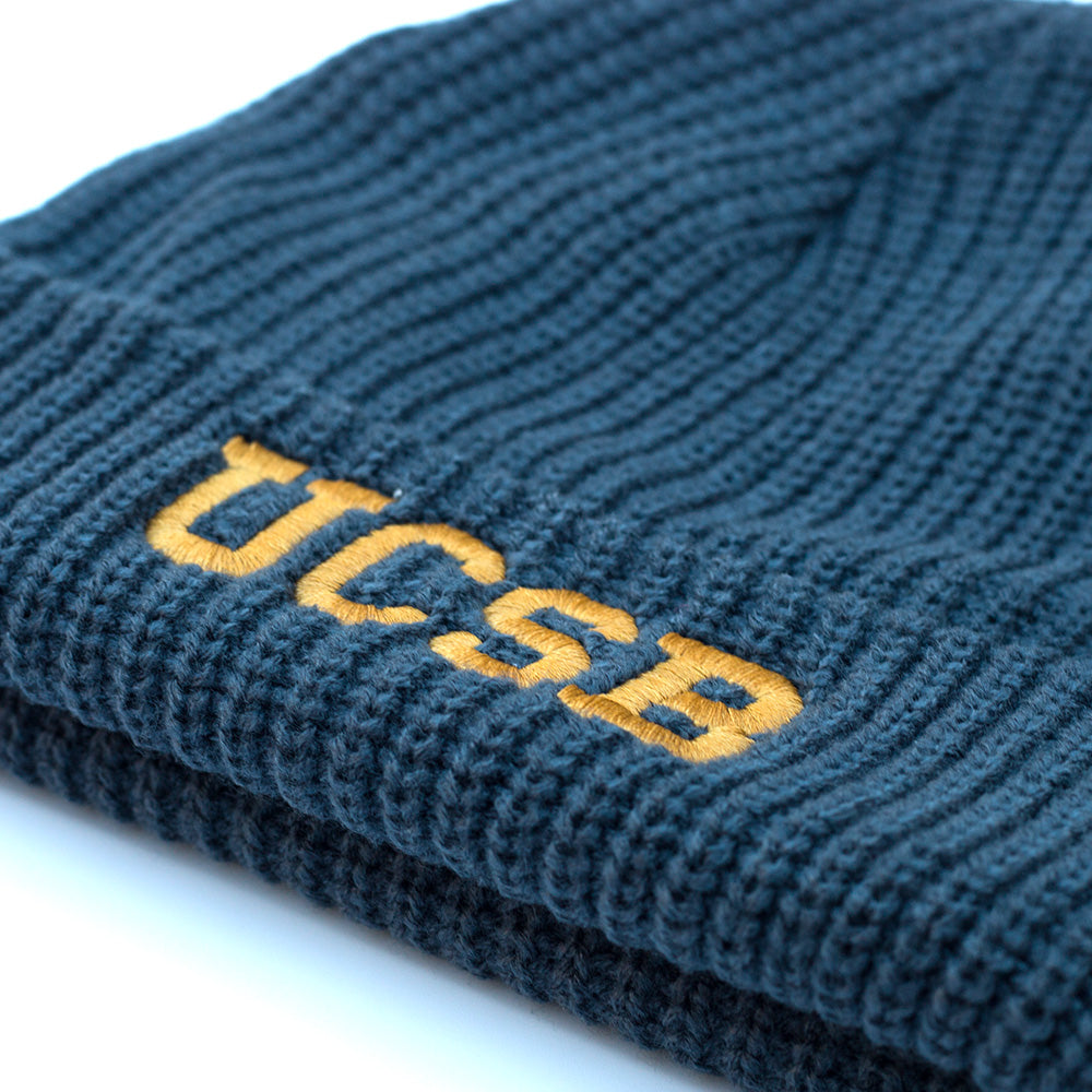 UCSB Cable Knit Beanie