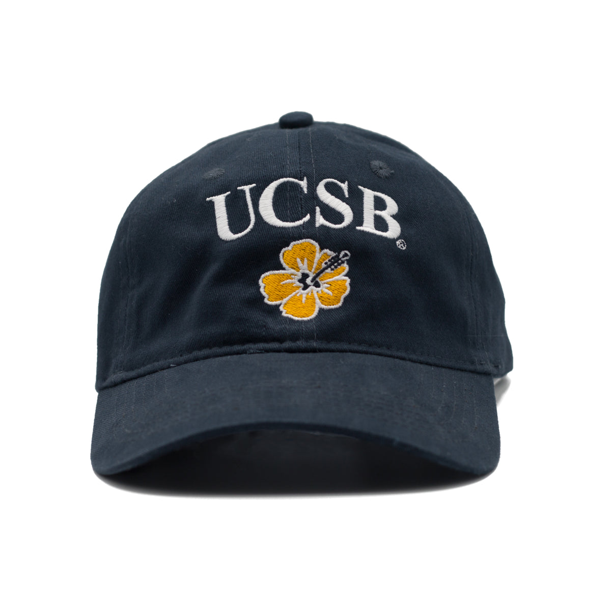 UCSB Hibiscus Navy Dad Cap
