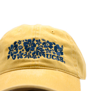 UCSB Old Days Hibiscus Dad Hat
