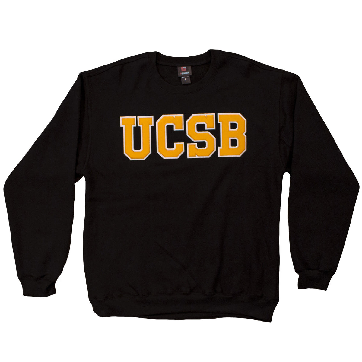 UCSB Applique Crewneck – Black - Main Image