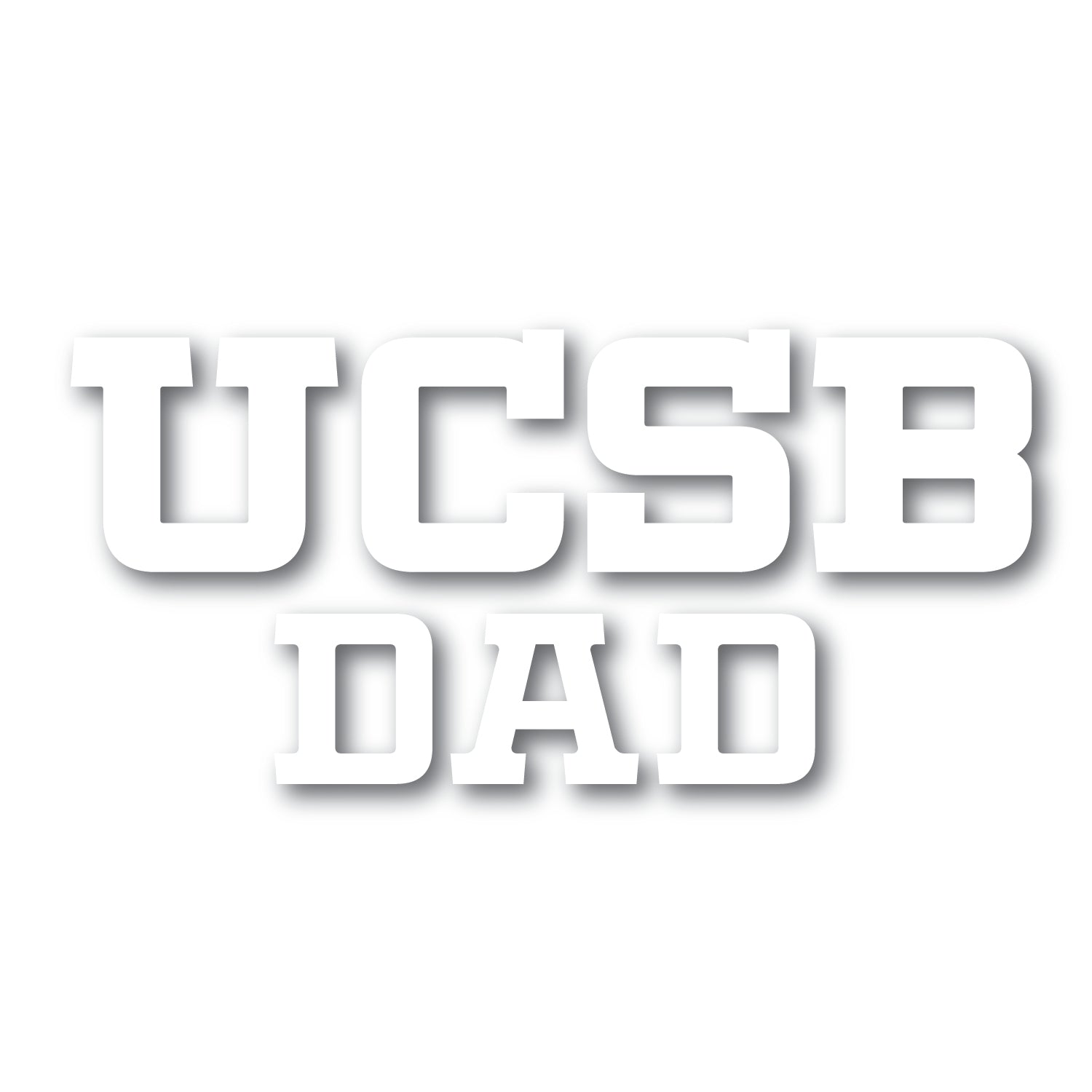 UCSB Mom & Dad Sticker [Discontinued]