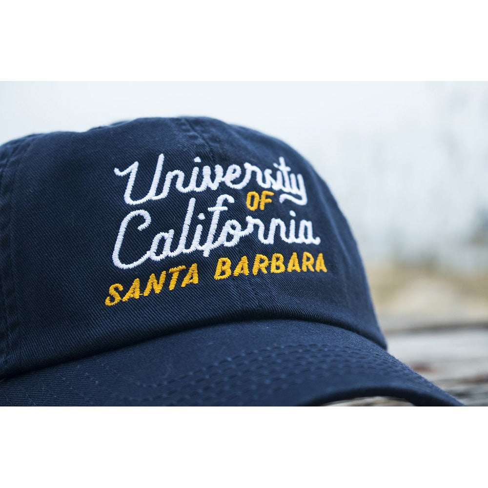 UCSB Dad Cap - Navy Script