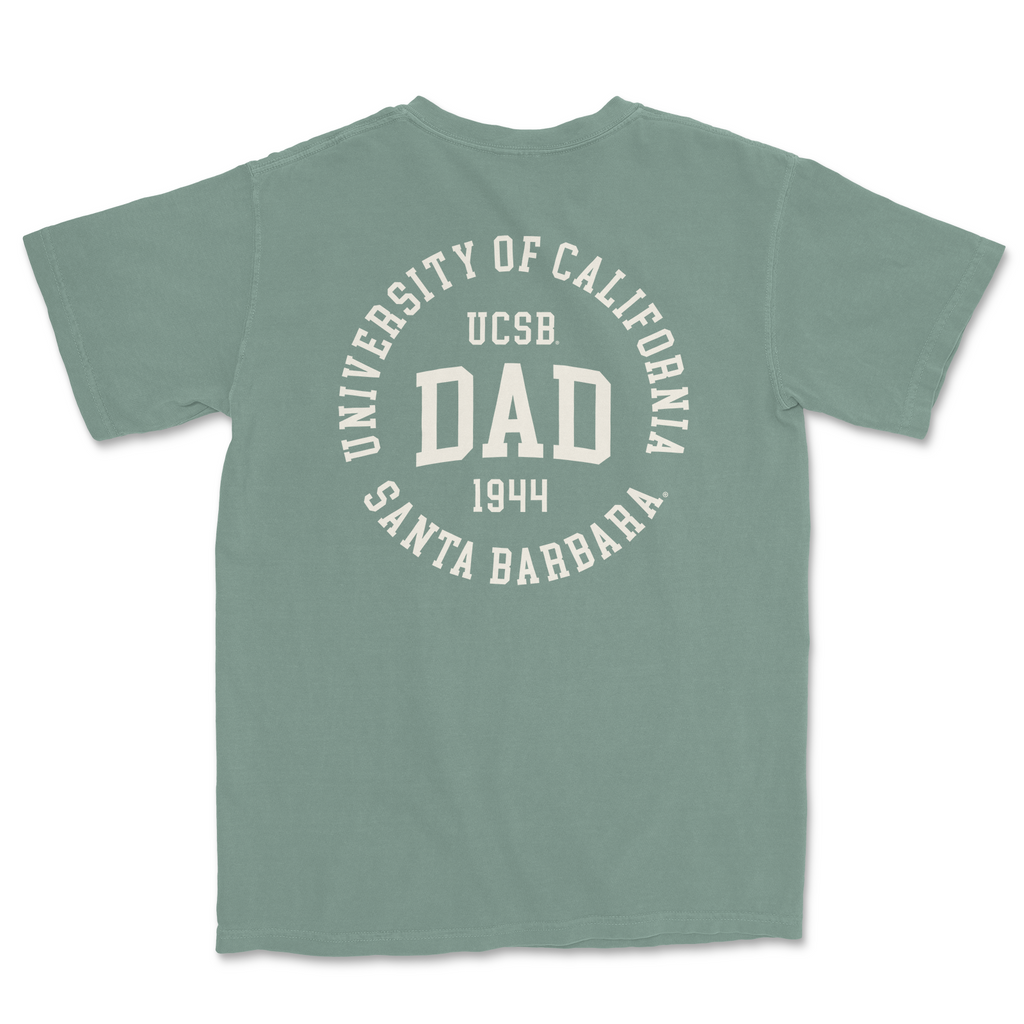 UCSB D1 Dad Tee - Cypress Green - Island View Outfitters