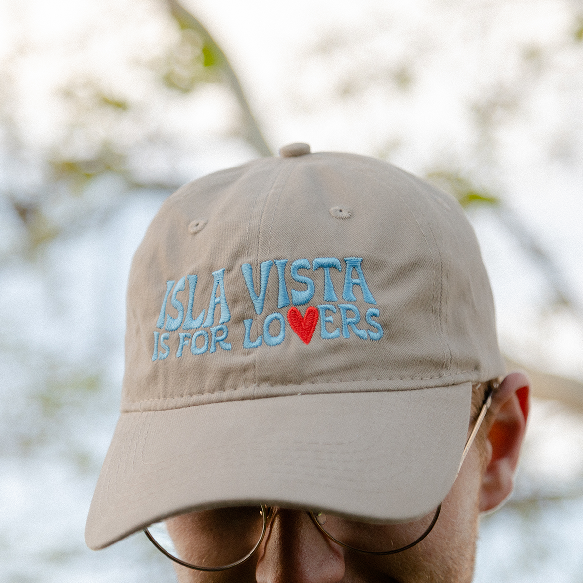 Isla Vista is for Lovers Dad Cap