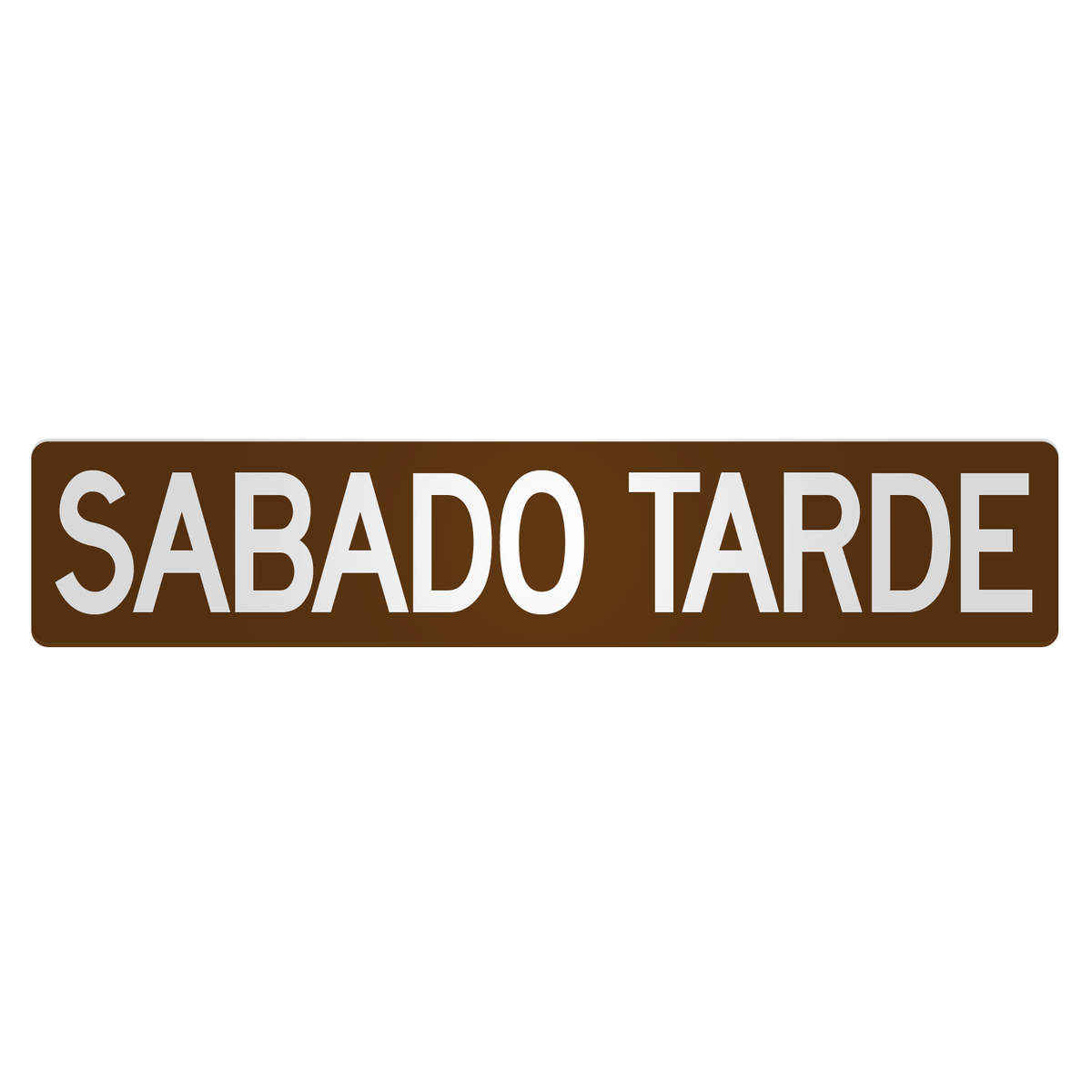 IV Street Signs: Sabado Tarde