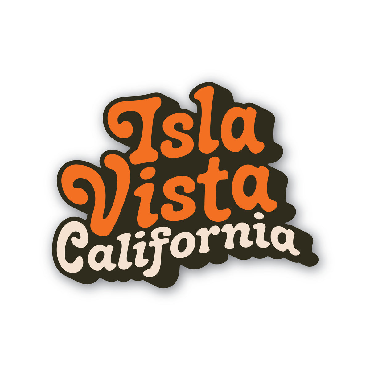 Isla Vista Throwback Sticker [discontinued]